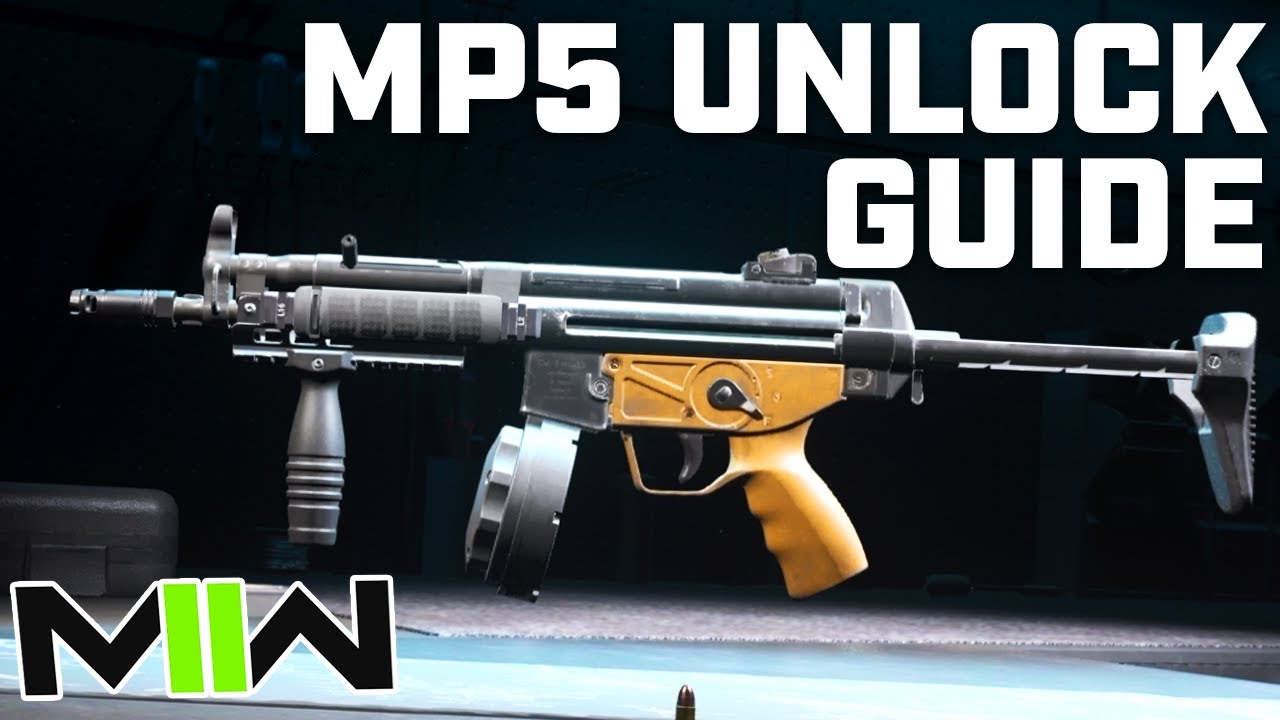 HOW TO UNLOCK THE MP5 IN MW2 BETA!