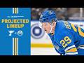 Blues vs Oilers Tonight: Projected Lineup Changes & Key Matchups