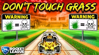 Rocket League, but if you touch grass you DIE