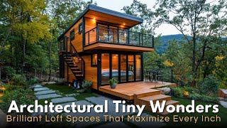 Architectural Marvels in Tiny Homes: Stunning Loft Designs You Have to See!