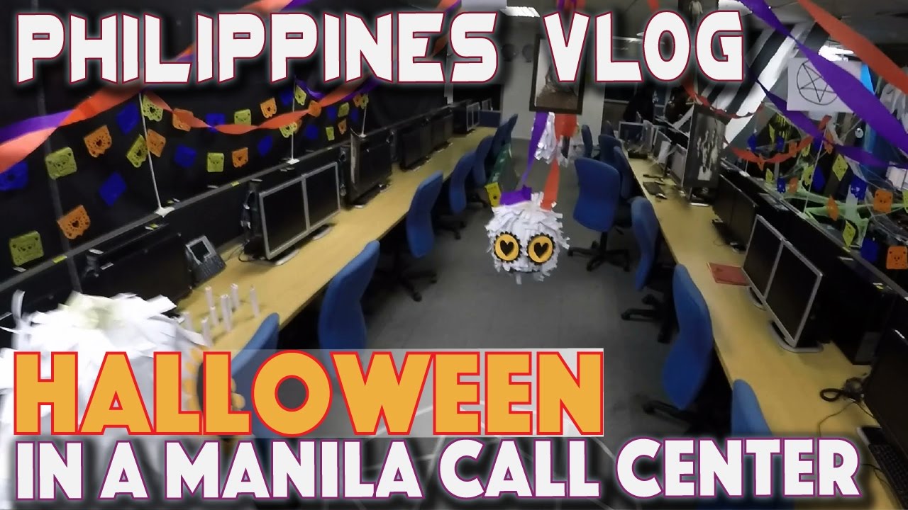 Halloween In a Philippines Manila Call Center (BPO)