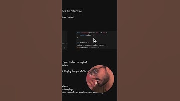 why use inout ?? #inout  #swift #ios
