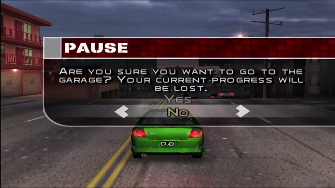 i am playing midnight club 3 dub edition remix ps2 for 32 mins
