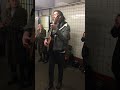 Hozier Performs in NYC Subway 🎶