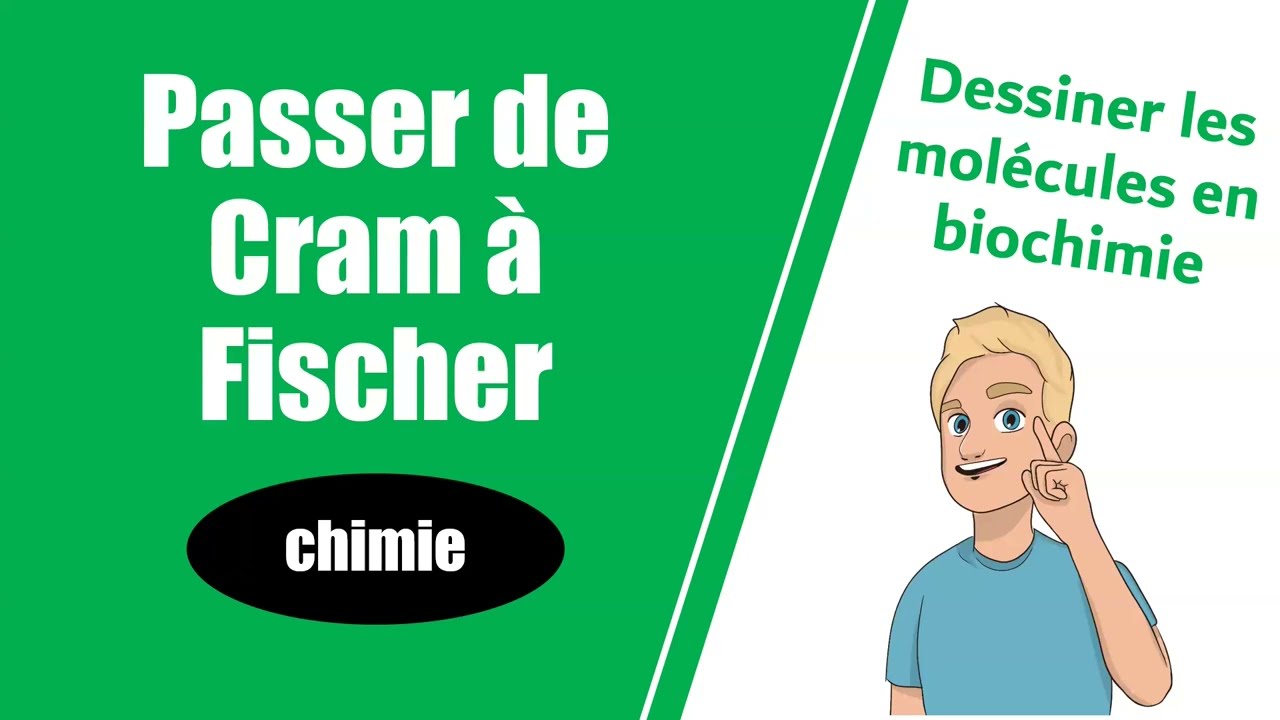 Passer de CRAM à FISCHER quand on dessine une molécule -- Chimie -- Sup & PASS