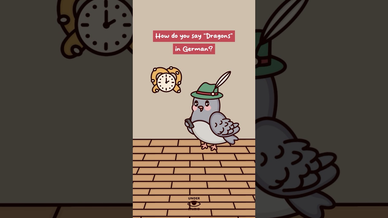 When You Try To Learn German 🤯 Birdie Language | Animation Meme | Original Audio: Nikol Russian