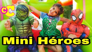 Mini héroes / Frozen - Hulk - spiderman