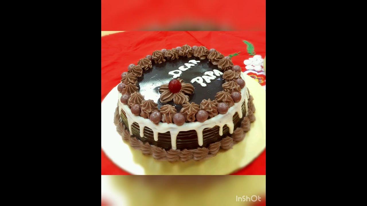 some chocolate cake designs from my cake album 🍫🙂 YouTube