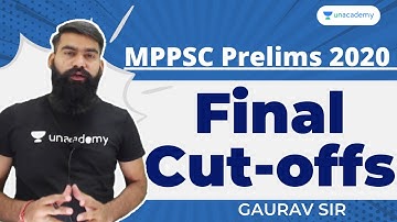 MPPSC Prelims 2020 | MPPSC Prelims Final Cut off  | MPPSC 2020 cut off | Gaurav Sir