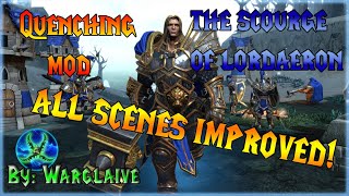 ⚔️The Scourge of Lordaeron ALL CUTSCENES IMPROVED By Warglaive⚔️ Warcraft 3 Reforged 💥QUENCHING MOD💥