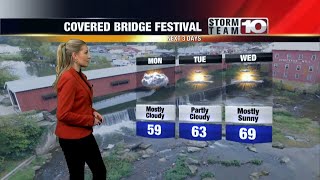 Another cloudy and cool night, but warmer air is moving in this week
