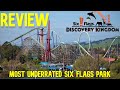 Six flags discovery kingdom review vallejo california  the most underrated six flags park