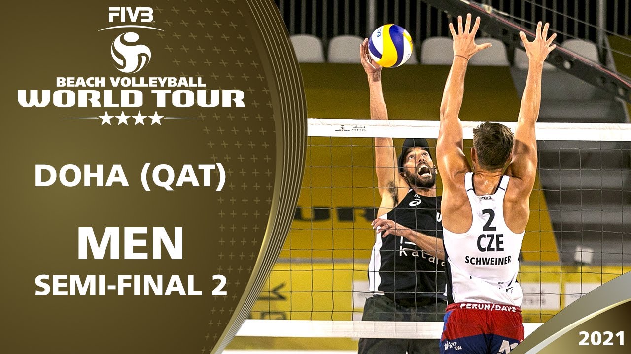 Men's Semi-Final 2: Lucena/Dalhausser vs. Perusic/Schweiner | 4* Doha 2021