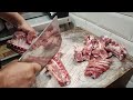 chuletillas de lechal para freír con ajetes