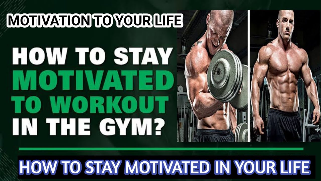 How To Stay Motivated All The Time | Motivational Video | motivational ...