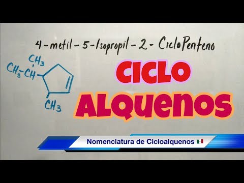 Video: ¿Cómo se llaman cicloalquenos y alquenos?