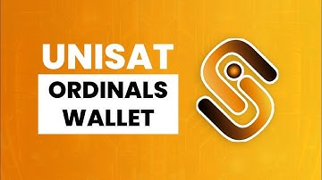How To Create A Wallet For Bitcoin Ordinals Unisat Tutorial