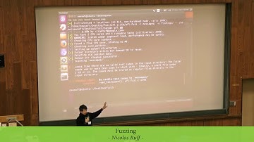 [GreHack 2016] [Rump] Fuzzing – Nicolas Ruff