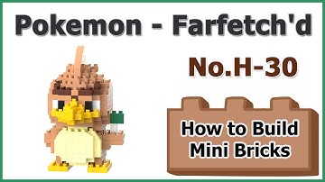 How to Build Mini Blocks Pokemon Farfetch