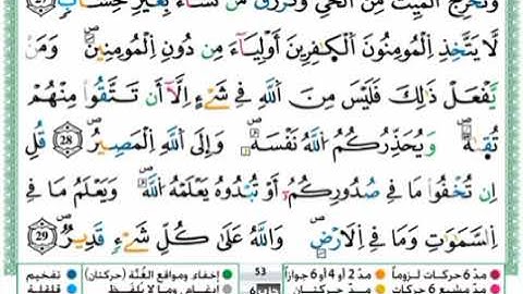 سورة آل عمران - الحزب السادس - الثمن 3 - برواية ورش عن نافع - حمزة الجزائري