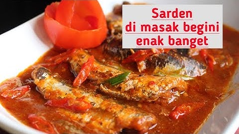 Sarden Kaleng dimasak pakai resep ini enak banget.! #olahansarden #resepsarden