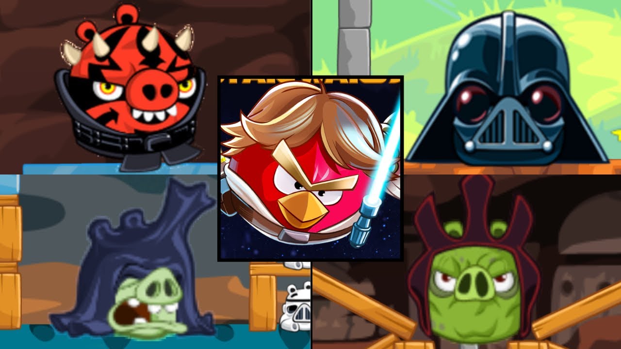 Angry Birds Maker Star Wars - All Bosses (Luta dos Bosses)