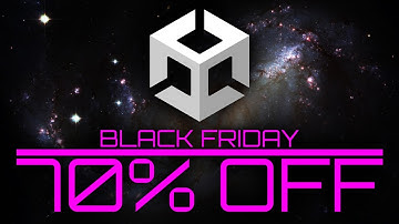 Unity 70% OFF Black Friday Sale