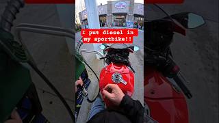 Celebrity I put diesel in my sportbike. #biker #motorcycle #moto #bikelife #rider Profile