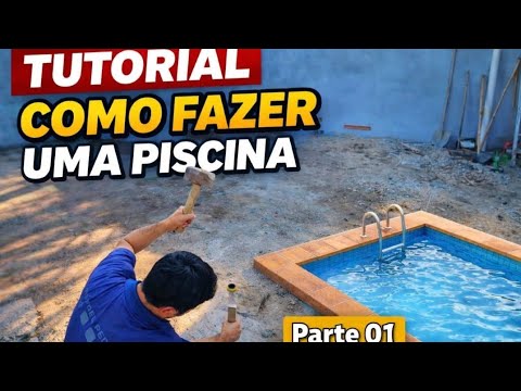 DESSE JEITO FICOU FACIL FAZER UMA PISCINA NA SUA CASA 🏠