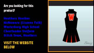 Heathers Heather McNamara  Lisanne Falk  Westerburg High School Cheerleader Uniform Stitch Sewn  Hea screenshot 4