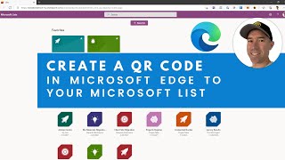 How to create a QR Code from Microsoft Edge to a Microsoft List screenshot 5