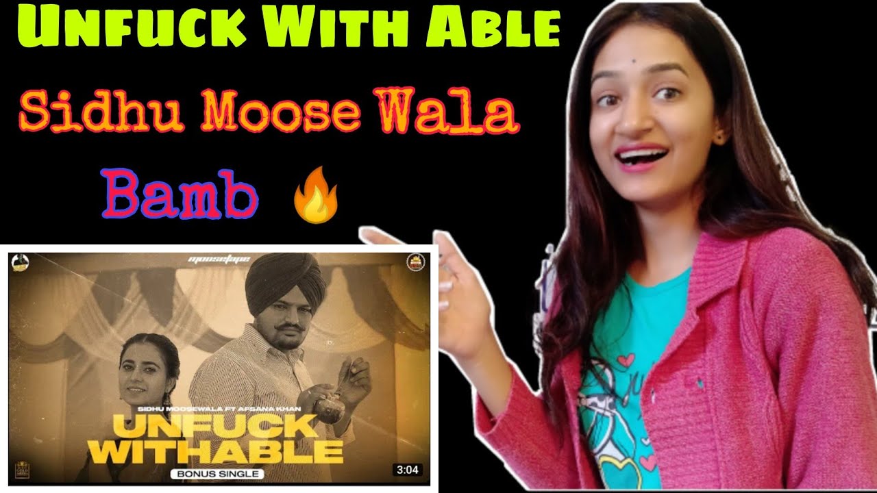 UNFUCKWITHABLE OFFICIAL TEASER SIDHU MOOSE WALA AFSANA KHAN 