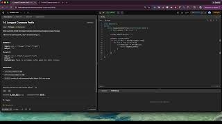 14. Longest Common Prefix - C++ (String)