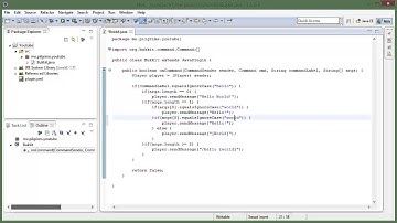 Bukkit Plugin Tutorial | Episode 3 | Args Lengths