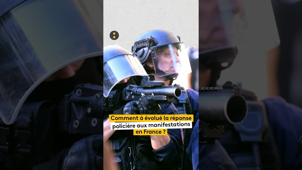 Comment a évolué la réponse policière des manifestations en France ?
