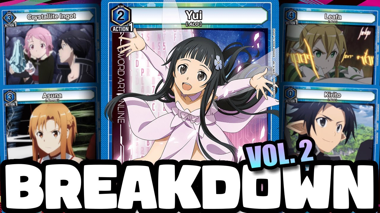 MORE X2 Attack Kiritos & Ok ALO Support | Full SAO Vol 2 Blue Set