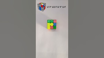 Corner Point Up Case 4 || CFOF F2L - 20 || #rubikskube #shortsfeed #youtube #ytshorts #cubing #cube