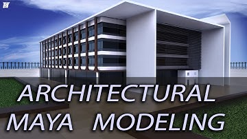 Architectural Autodesk Maya Modeling | Building Exterior | Keyshot Rendering | Tutorial