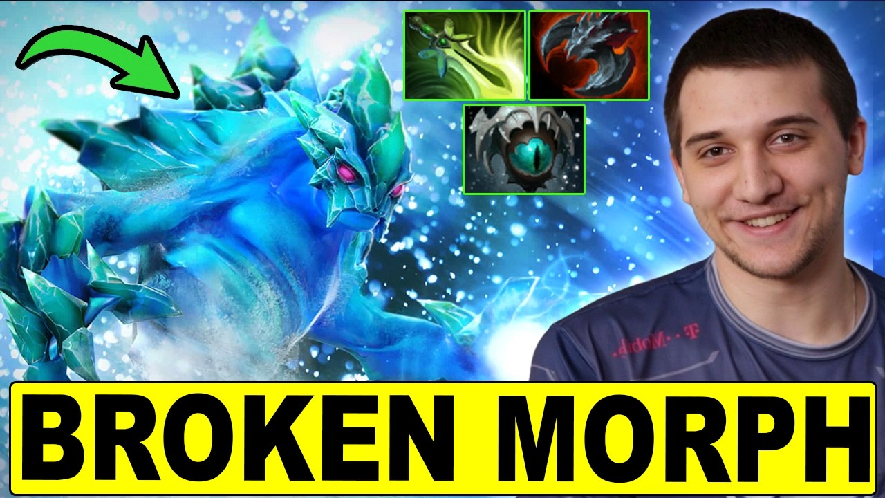 Arteezy Found the New Morphling Broken Build