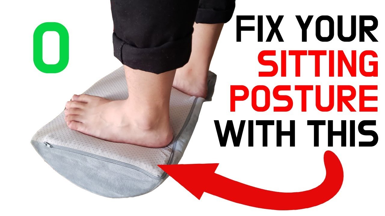 Why You Need a Foot Rest for your BACK AND POSTURE! Bovize Foot Rest