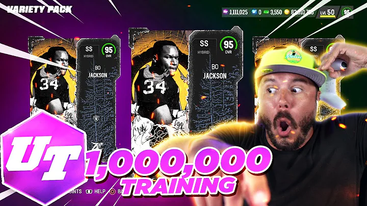 1,500,000 MILLION TRAINING FOR LIMITED BO JACKSON!...