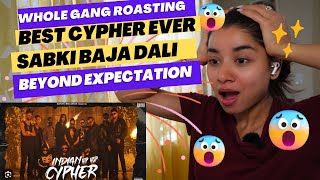 EMIWAY BANTAI X @BANTAIRECORDSOFFICIAL  - THE INDIAN HIP HOP CYPHER | REACTION VIDEO @EmiwayBantai