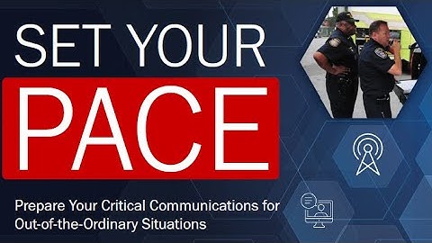 Introduction to PACE Planning for the Emergency Communications Ecosystem