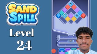 Sand Spill! - Color Puzzle Level 24 Walkthrough Solution