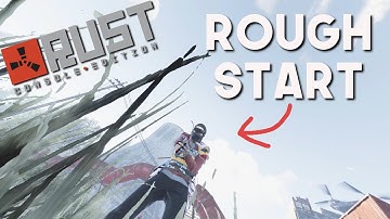 Rough Start | Rust Console Edition 🏹 Solo Official PvP | Solo series S2 ep.2