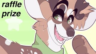 RAFFLE PRIZE | furry speedpaint