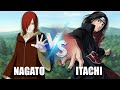 Nagato vs itachi  ntsd community edition  naruto the setting down