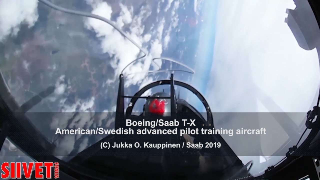 Boeing Saab T X Us Air Force New Jet Trainer Air2air Cockpit Flight Youtube