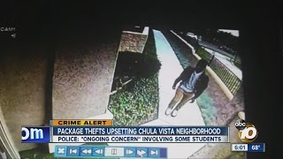 Package Thefts Upsetting Chula Vista Neighborhood