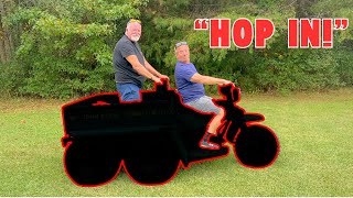 картинка: Мы нашли редкий трактор: 5-колесный Deere!!